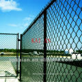 9 gauge galvanized iron wire chain link fence(30 years factory)